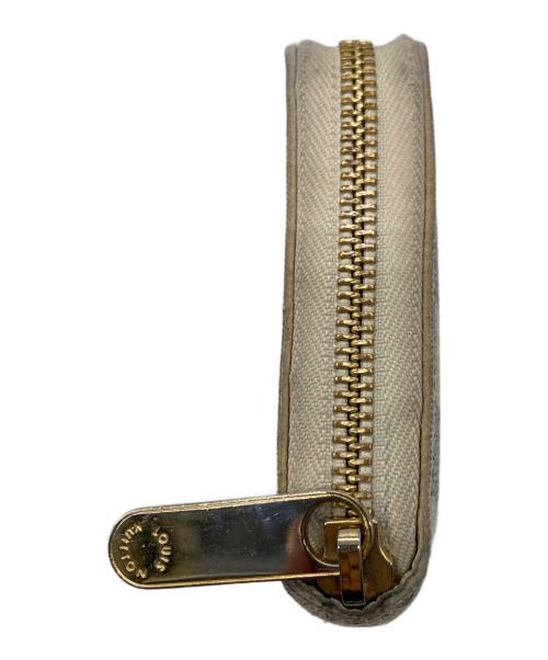 LOUIS VUITTON（ルイ ヴィトン）LOUIS VUITTON (ルイ ヴィトン) ジッピーウォレット ダミエ・アズール グレー×ホワイトの古着・服飾アイテム