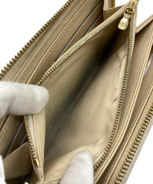 LOUIS VUITTON（ルイ ヴィトン）LOUIS VUITTON (ルイ ヴィトン) ジッピーウォレット ダミエ・アズール グレー×ホワイトの古着・服飾アイテム