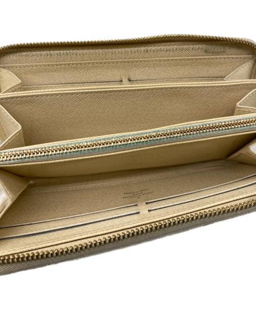 LOUIS VUITTON（ルイ ヴィトン）LOUIS VUITTON (ルイ ヴィトン) ジッピーウォレット ダミエ・アズール グレー×ホワイトの古着・服飾アイテム