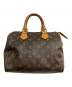 LOUIS VUITTON（ルイ ヴィトン）の古着「ハンドバッグ　モノグラム　スピーディ25」｜ブラウン