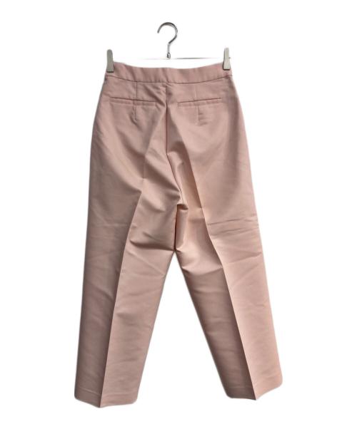 SEVEN TEN by MIHO KAWAHITO（セブン テン バイ ミホ カワヒト）SEVEN TEN by MIHO KAWAHITO (セブン テン バイ ミホ カワヒト) ハイウエストピンタックパンツ　6S403 ピンク サイズ:Mの古着・服飾アイテム