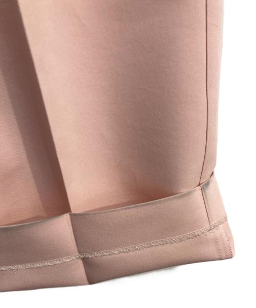 SEVEN TEN by MIHO KAWAHITO（セブン テン バイ ミホ カワヒト）SEVEN TEN by MIHO KAWAHITO (セブン テン バイ ミホ カワヒト) ハイウエストピンタックパンツ　6S403 ピンク サイズ:Mの古着・服飾アイテム