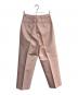 SEVEN TEN by MIHO KAWAHITO (セブン テン バイ ミホ カワヒト) ハイウエストピンタックパンツ　6S403 ピンク サイズ:M：5000円