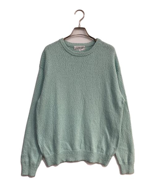 FOLL（フォル）FOLL (フォル) ピリングスラブコットンニット  UNFOLLOW　24080684000210 ブルー サイズ:2の古着・服飾アイテム