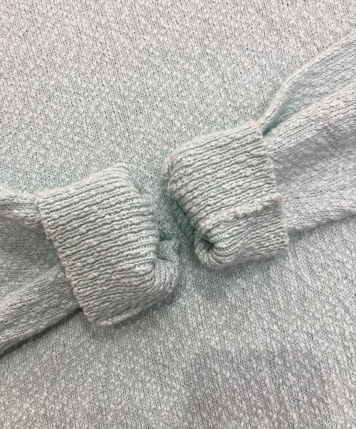 FOLL（フォル）FOLL (フォル) ピリングスラブコットンニット  UNFOLLOW　24080684000210 ブルー サイズ:2の古着・服飾アイテム