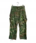 US ARMYユーエスアーミー）の古着「ジャングルファティーグパンツ60s　 DSA100-68-C-2819」｜グリーン