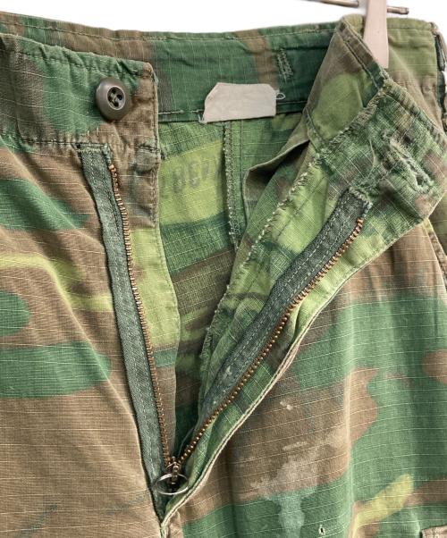US ARMY（ユーエスアーミー）US ARMY (ユーエスアーミー) ジャングルファティーグパンツ60s　 DSA100-68-C-2819 グリーン サイズ:Sの古着・服飾アイテム