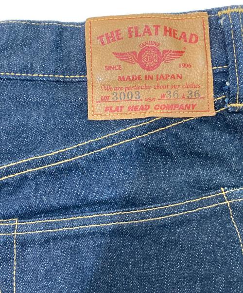 THE FLAT HEAD（ザ・フラットヘッド）THE FLAT HEAD (ザ・フラットヘッド) セルビッチデニムパンツ　 インディゴ サイズ:W36×L36の古着・服飾アイテム