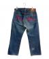 EVISU (エヴィス) 2001 NO.1 SPECIAL 赤刺繍デニムパンツ インディゴ サイズ:W36×L35：12000円