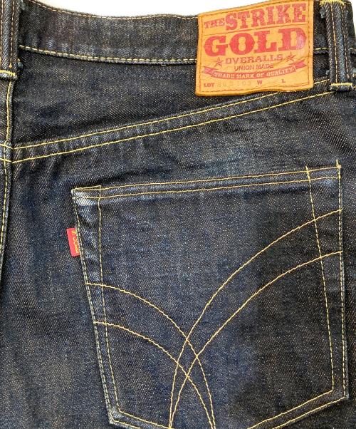 THE STRIKE GOLD（ストライクゴールド）THE STRIKE GOLD (ストライクゴールド) デニムパンツ インディゴ サイズ:38の古着・服飾アイテム