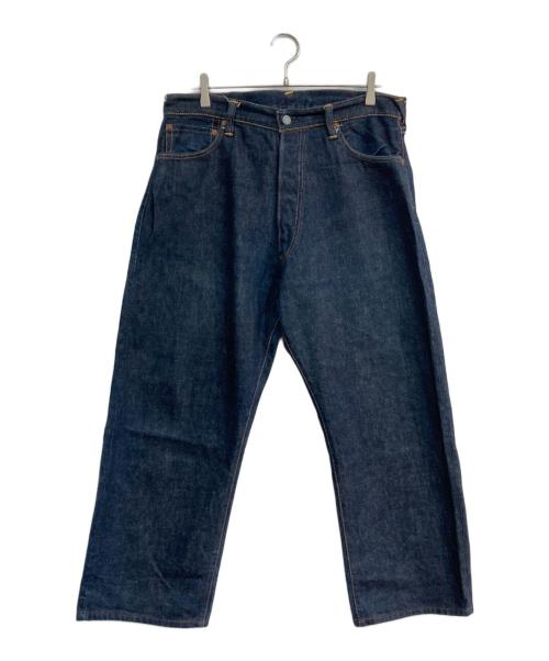 EVISU（エヴィス）EVISU (エヴィス) 2001 No.2 戒音 大黒デニムパンツ インディゴ サイズ:W35×L35の古着・服飾アイテム