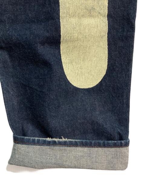 EVISU（エヴィス）EVISU (エヴィス) 2001 No.2 戒音 大黒デニムパンツ インディゴ サイズ:W35×L35の古着・服飾アイテム
