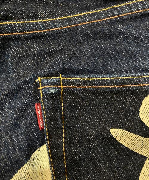 EVISU（エヴィス）EVISU (エヴィス) 2001 No.2 戒音 大黒デニムパンツ インディゴ サイズ:W35×L35の古着・服飾アイテム