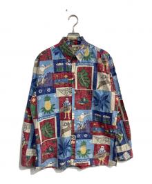 reyn spooner×MALE KALIKIMAKA（レイン スプナー×メレカリキマカ）の古着「総柄シャツ」｜ブルー