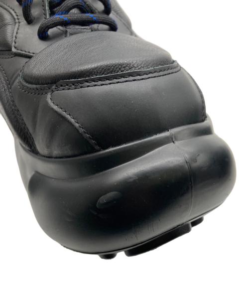 grounds（グラウンズ）grounds (グラウンズ) 別注MOOPIE BASKET BLUE RF ブラック サイズ:27.5cmの古着・服飾アイテム