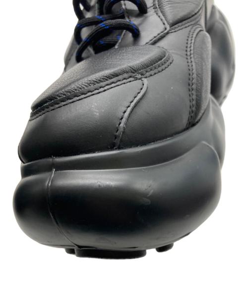 grounds（グラウンズ）grounds (グラウンズ) 別注MOOPIE BASKET BLUE RF ブラック サイズ:27.5cmの古着・服飾アイテム