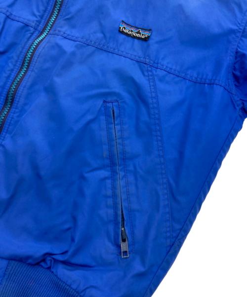Patagonia（パタゴニア）Patagonia (パタゴニア) シェルドシンチラジャケット　三角タグ USA製 80’S  ブルー サイズ:XSの古着・服飾アイテム