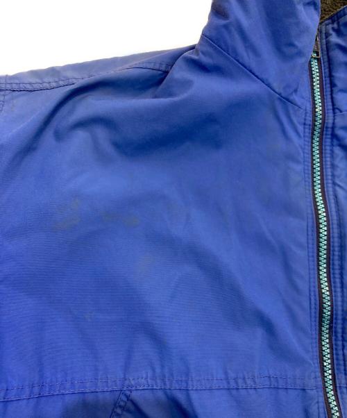 Patagonia（パタゴニア）Patagonia (パタゴニア) シェルドシンチラジャケット　三角タグ USA製 80’S  ブルー サイズ:XSの古着・服飾アイテム