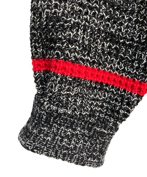 SUPREME（シュプリーム）Supreme (シュプリーム) Waffle Small Box Sweater ブラック サイズ:Mの古着・服飾アイテム