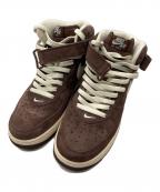 NIKEナイキ）の古着「AIR FORCE1 MID」｜ブラウン×アイボリー