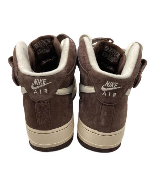 NIKE（ナイキ）NIKE (ナイキ) AIR FORCE1 MID ブラウン×アイボリー サイズ:28cmの古着・服飾アイテム