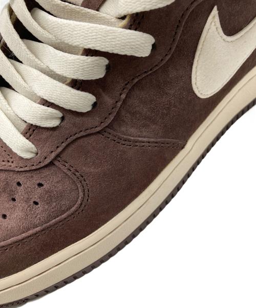 NIKE（ナイキ）NIKE (ナイキ) AIR FORCE1 MID ブラウン×アイボリー サイズ:28cmの古着・服飾アイテム