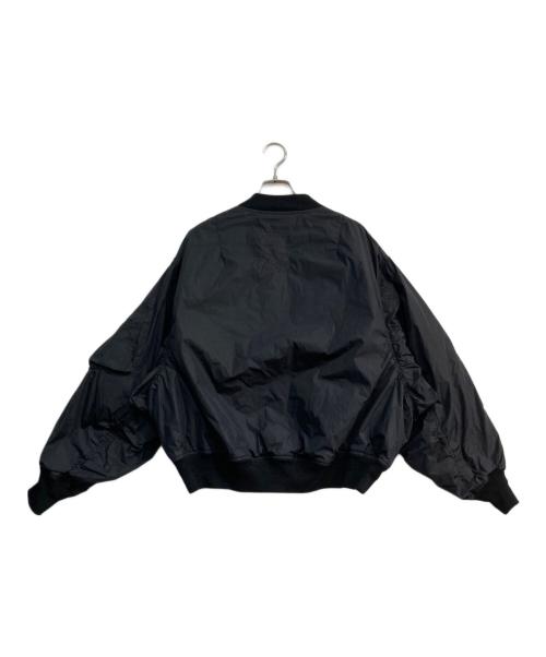 beautiful people（ビューティフルピープル）beautiful people (ビューティフルピープル) nylon twill MA-1 blouson ブラック サイズ:40の古着・服飾アイテム