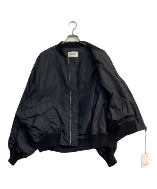beautiful people（ビューティフルピープル）beautiful people (ビューティフルピープル) nylon twill MA-1 blouson ブラック サイズ:40の古着・服飾アイテム