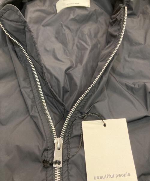 beautiful people（ビューティフルピープル）beautiful people (ビューティフルピープル) nylon twill MA-1 blouson ブラック サイズ:40の古着・服飾アイテム
