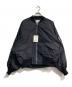 beautiful people（ビューティフルピープル）の古着「nylon twill MA-1 blouson」｜ブラック