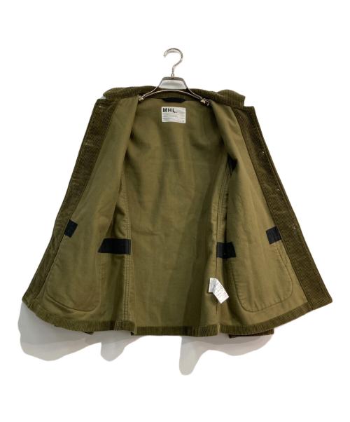 MHL（エムエイチエル）MHL (エムエイチエル) コーデュロイジャケット カーキ サイズ:IIの古着・服飾アイテム