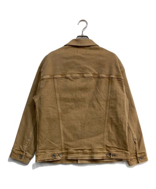 YANUK（ヤヌーク）YANUK (ヤヌーク) デニムジャケット ブラウン サイズ:Freeの古着・服飾アイテム