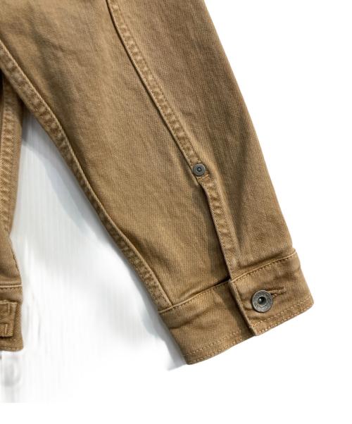 YANUK（ヤヌーク）YANUK (ヤヌーク) デニムジャケット ブラウン サイズ:Freeの古着・服飾アイテム