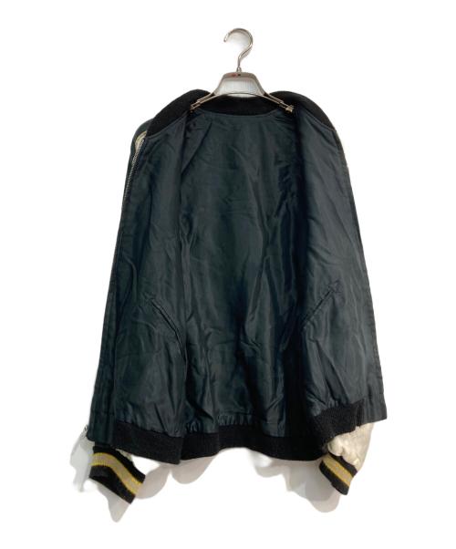 BEAMS（ビームス）BEAMS (ビームス) TAILOR TOYO (テーラー東洋) リバーシブルスカジャン ブラック サイズ:Sの古着・服飾アイテム