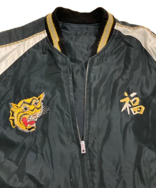 BEAMS（ビームス）BEAMS (ビームス) TAILOR TOYO (テーラー東洋) リバーシブルスカジャン ブラック サイズ:Sの古着・服飾アイテム