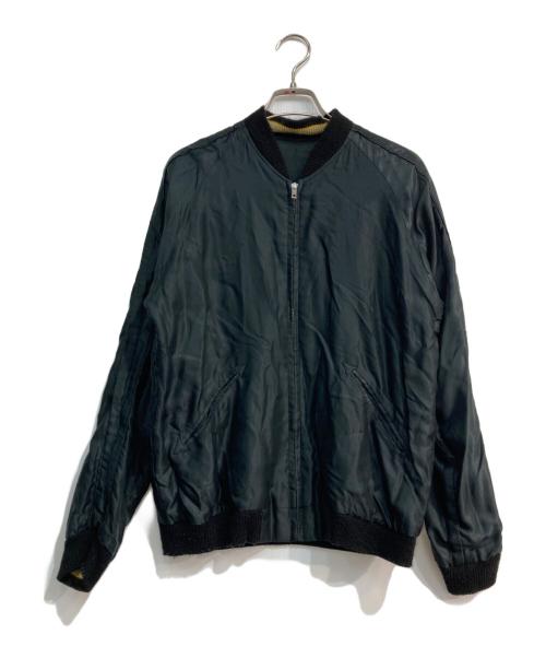 BEAMS（ビームス）BEAMS (ビームス) TAILOR TOYO (テーラー東洋) リバーシブルスカジャン ブラック サイズ:Sの古着・服飾アイテム