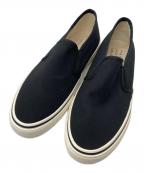 MARGARET HOWELL ideaマーガレット ハウエル アイディア）の古着「ローカットスニーカー」｜ブラック