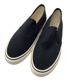 MARGARET HOWELL idea（マーガレット ハウエル アイディア）の古着「ローカットスニーカー」｜ブラック