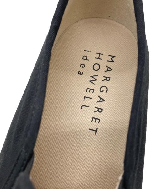 MARGARET HOWELL idea（マーガレット ハウエル アイディア）MARGARET HOWELL idea (マーガレット ハウエル アイディア) ローカットスニーカー ブラック サイズ:24㎝の古着・服飾アイテム