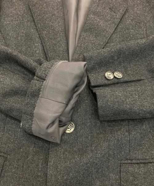 Christian Dior（クリスチャン ディオール）Christian Dior (クリスチャン ディオール) ウールテーラードジャケット グレー サイズ: AB4の古着・服飾アイテム