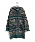 DAMA collection×JAMIESON’Sダーマコレクション×ジャミーソンズ）の古着「ロングカーディガン」｜グリーン