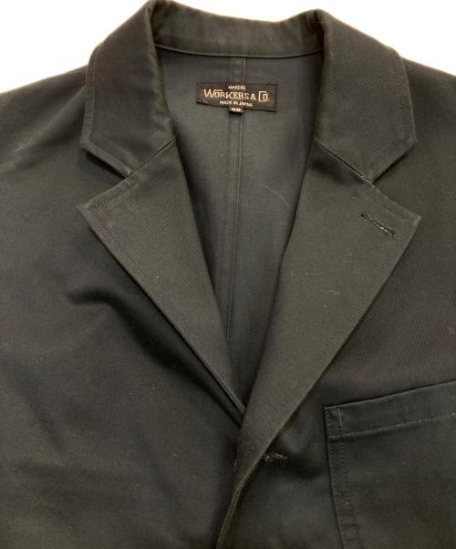 WORKERS（ワーカーズ）WORKERS (ワーカーズ) 3Bテーラードジャケット ネイビー サイズ: M (38)の古着・服飾アイテム