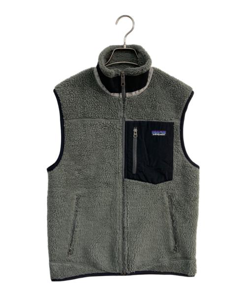 Patagonia（パタゴニア）Patagonia (パタゴニア) CLASSIC RETRO X VEST　00’S グレー サイズ:Sの古着・服飾アイテム