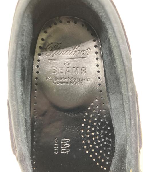 PARABOOT（パラブーツ）PARABOOT (パラブーツ) BEAMS (ビームス) CORAUX RAID ローファー ネイビー サイズ:7の古着・服飾アイテム