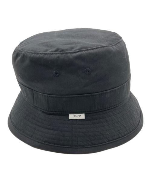 WTAPS（ダブルタップス）WTAPS (ダブルタップス) BUCKET HAT NYCO. OXFORD ブラックの古着・服飾アイテム