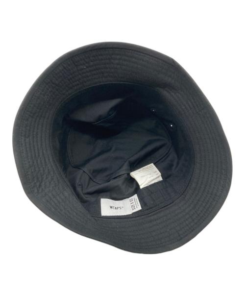 WTAPS（ダブルタップス）WTAPS (ダブルタップス) BUCKET HAT NYCO. OXFORD ブラックの古着・服飾アイテム