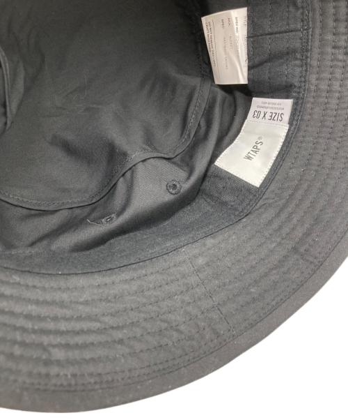 WTAPS（ダブルタップス）WTAPS (ダブルタップス) BUCKET HAT NYCO. OXFORD ブラックの古着・服飾アイテム