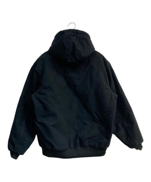 CarHartt（カーハート）CarHartt (カーハート) ダックアクティブジャケト　USA製 ブラック サイズ:Mの古着・服飾アイテム