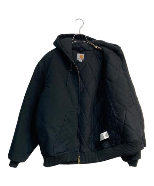 CarHartt（カーハート）CarHartt (カーハート) ダックアクティブジャケト　USA製 ブラック サイズ:Mの古着・服飾アイテム