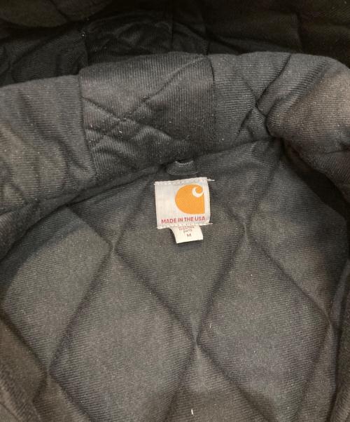 CarHartt（カーハート）CarHartt (カーハート) ダックアクティブジャケト　USA製 ブラック サイズ:Mの古着・服飾アイテム
